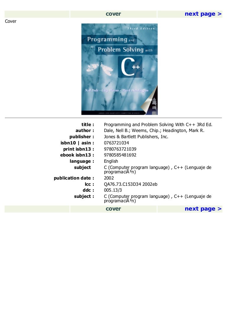 C Solved Programs Ebook
